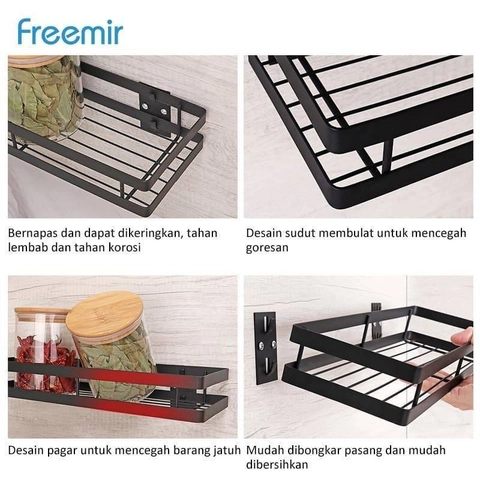 Freemir Wall Storage Rack 50cm WSRF-5001