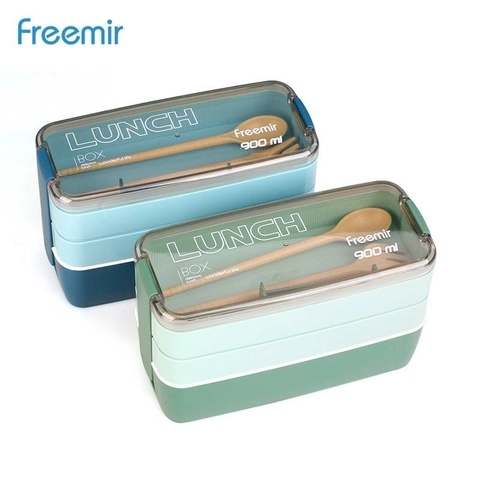 Freemir 3-Layer Lunch Box