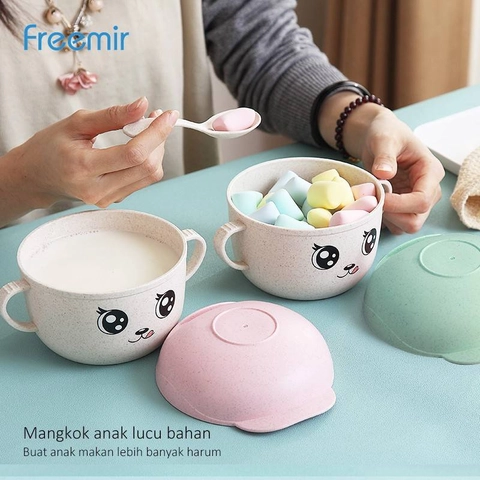 Freemir Wheat Straw Tableware 2PCS WSTF-6601 Northern