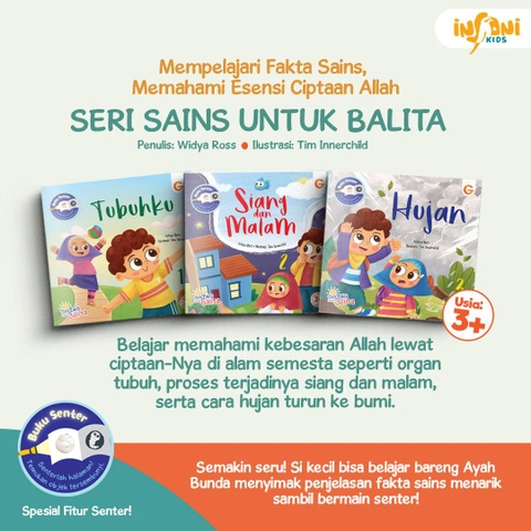 Gema Insani - 1 Set Seri Sains Untuk Balita