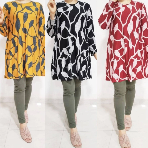 Giat Makmur  - Tunik Korea Floral