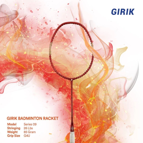 Girik - Raket Badminton GRK 09 SERIES Original LBS 26
