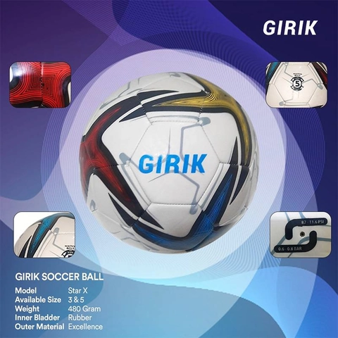 Girik - Bola Sepak Soccer Ball Premium Quality Original Size 5