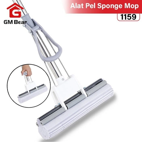 GM Bear Alat Pel Spons 1159 - Sponge Mop 28cm