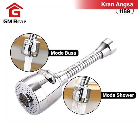 GM Bear Sambungan Kran Air Wastafel 1189 - Wastafel Sink Tap Flexible