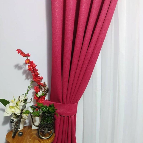 Gorden Sahabat - Blackout Polos Import Smokring Gold L140cmP220cm