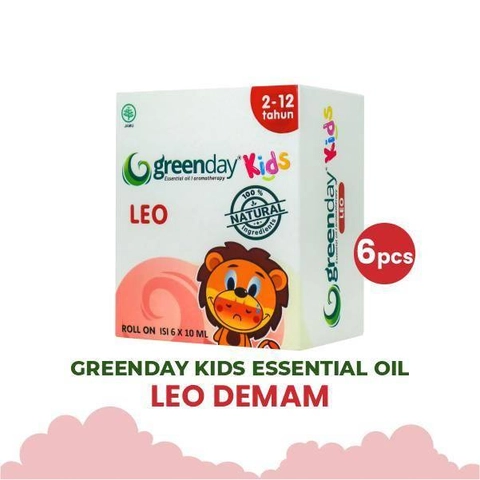 Greenday Kids Essential Oil 6 pcs LEO