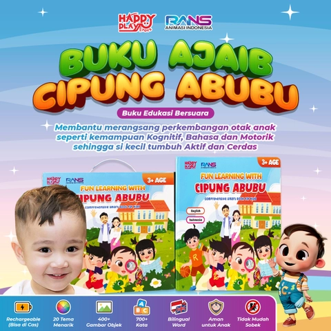 HAPPY PLAY INDONESIA - Buku Ajaib Cipung Interaktif