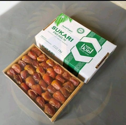 Halal Store 5F Bin Mouiz - Kurma Sukkari Premium Amira 1 Kg