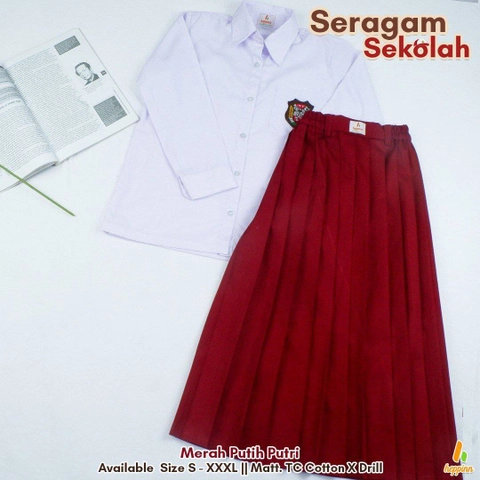 Heppinn - Seragam Merah Putih Putri