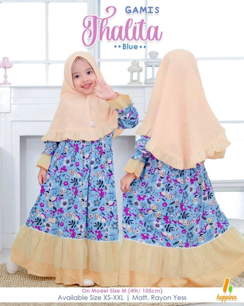 Heppinn - Gamis Anak Thalita Flower