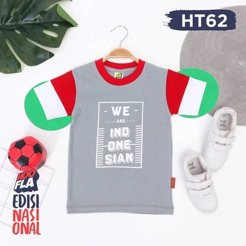 Hoofla - HT 62 Kaos Tangan Pendek We Are Indonesian