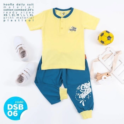 Hoofla - Stelan Celana Panjang Daily Suit DSB 06