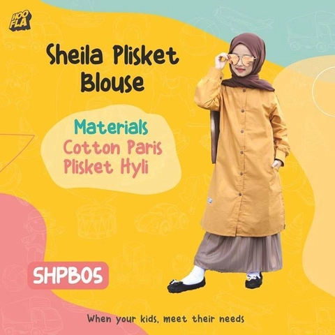 Hoofla - SHPB 05 Sheila Plisket Blouse