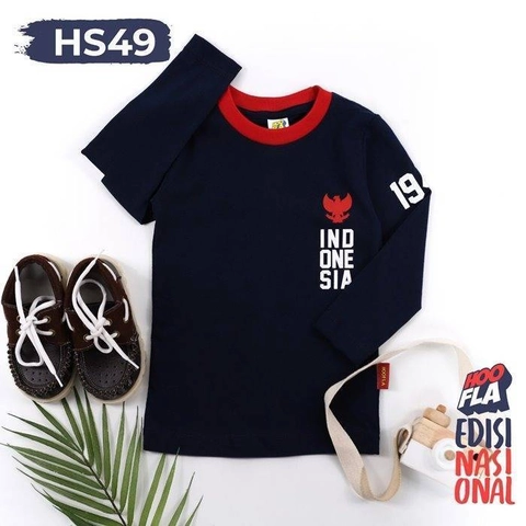 Hoofla Kaos Anak Panjang  HS 49