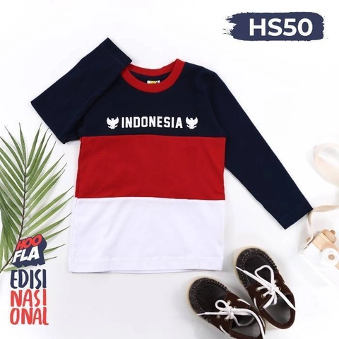 Hoofla Kaos Anak Panjang  HS 50