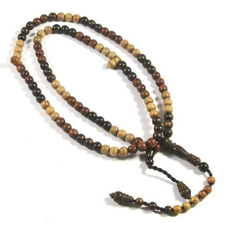 Indahcraft -Tasbih Gabungan 3 Jenis Kayu Langka