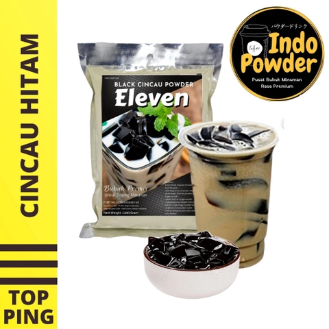 Indopowder - Eleven 1kg Topping Cincau Hitam