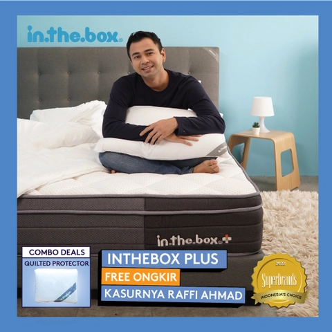 Inthebox - Bundle Kasur Springbed INTHEBOX PLUS dan MP Quilted