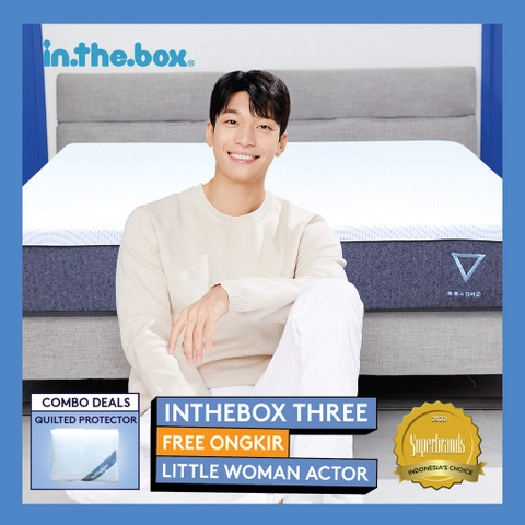 Inthebox - Bundle Kasur Springbed INTHEBOX Three dan MP Quilted