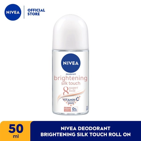 Nivea - NIVEA Deodorant Whitening Silk Touch Roll On