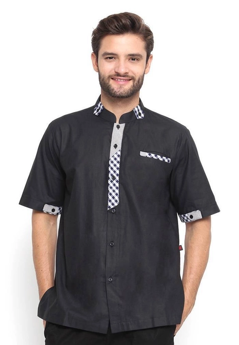 Java Seven Koko Couple Tangan Pendek Cotton Pria JSR 341