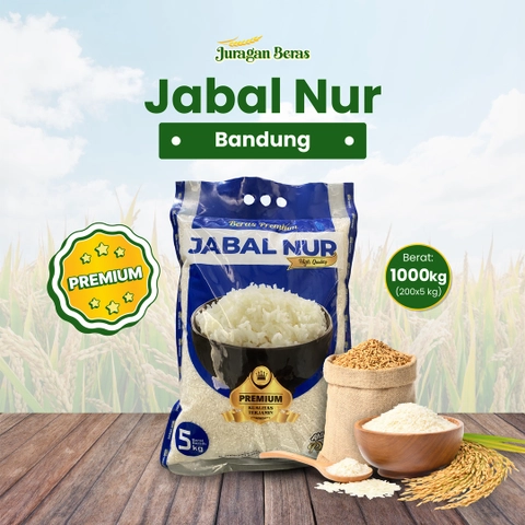 Jabal Nur Bandung - Beras Premium JABAL NUR 1000 kg