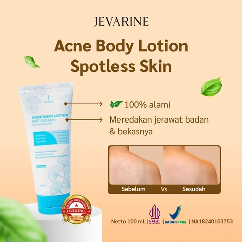 Jevarine - Acne Body Lotion Spotless Skin
