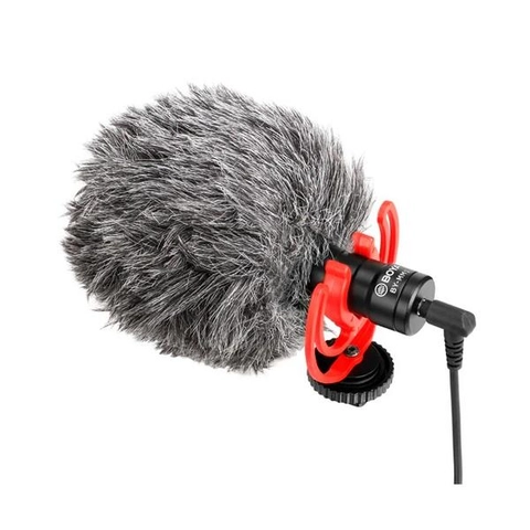 BOYA BY-MM1/MM1+/MM1 Pro Mikrofon Video Senapan Cardioid Ringkas Microphone untuk Ponsel Pintar DSLR PC Camcorder Vlog
