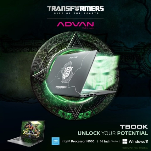 Laptop Advan TBook X Transformer Intel N100 4/128GB 14" HD Windows 11