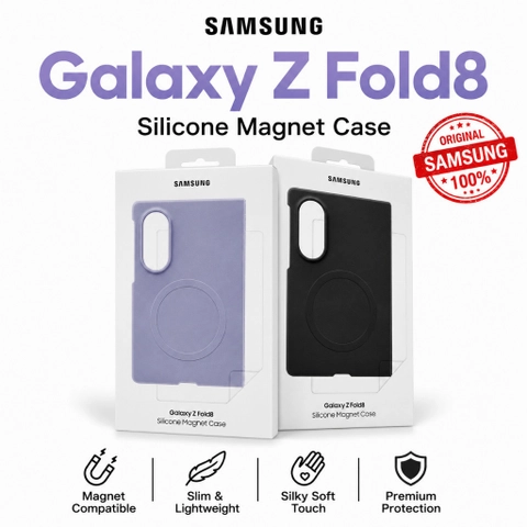 [jikalaku] Samsung Galaxy Z Fold8 Silicone Magnet Case