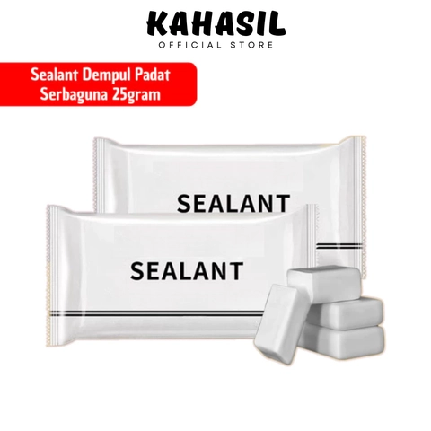 KAHASIL - Dempul Sealant Tambal Tembok Penambal Dinding Lubang Pipa AC Padat Serbaguna KMJ174