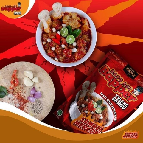 Kakarak Food Baso Aci Bapper Tulang Rangu Sambal Mercon