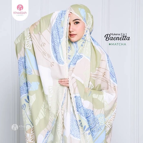 KhadijahLabel DKI - Mukena Jumbo Baenetta 2 in 1