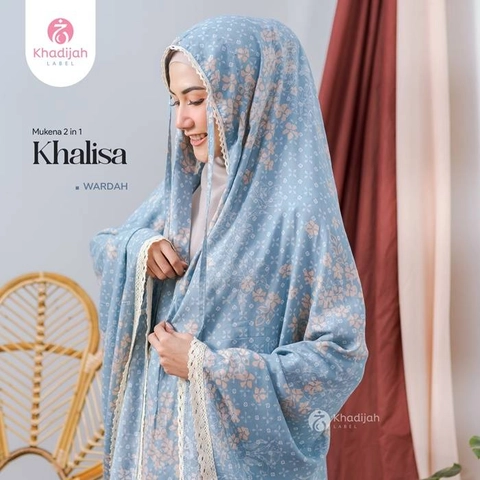 KhadijahLabel DKI - Mukena Rayon Khalisa 2 in 1 Dewasa