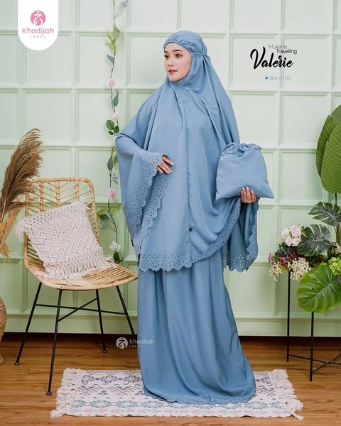 Khadijah Label Jatim - Mukena Travel Valerie