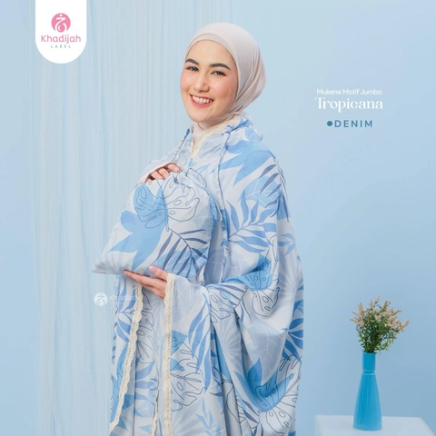 Khadijah Label JKT - Mukena Jumbo Tropicana 2 in 1