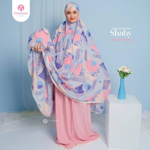 Khadijah Label JKT - Mukena Jumbo Shaby 2 in 1
