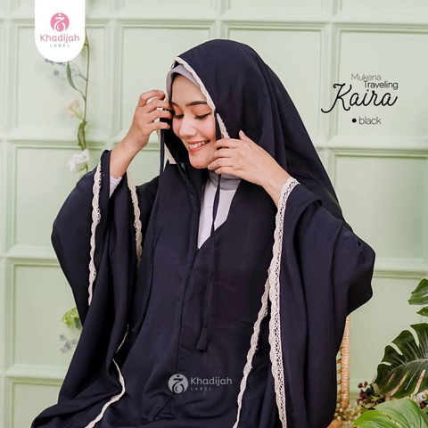 Khadijah Label Makassar - Mukena Travel Kaira 2 In 1
