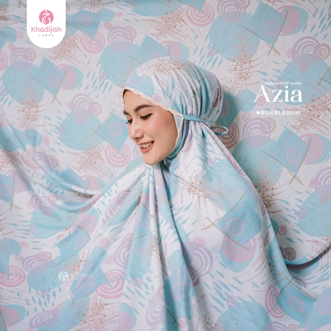 Khadijah Label Makassar - Mukena Jumbo Azia 2 In 1