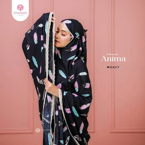 Khadijah Label Makassar - Mukena Dewasa Anima Semi Jumbo