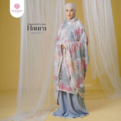 Khadijah Label PLM - Mukena Jumbo Haura 2 In 1