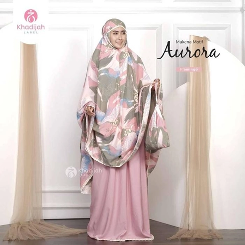 Khadijah Label PLM - Mukena Jumbo Aurora 2 in 1