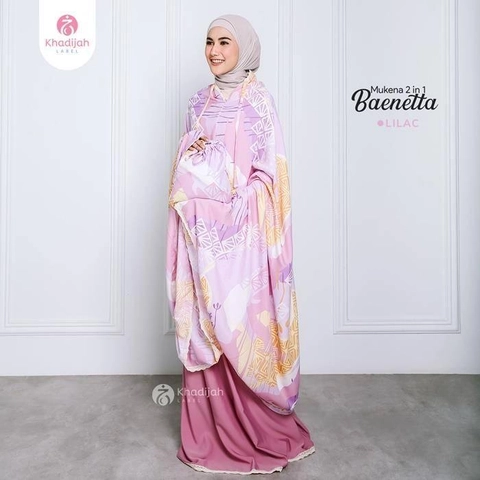 Khadijah Label SUB - Mukena Jumbo Baenetta 2 in 1