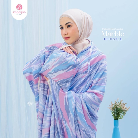Khadijah Label SUB - Mukena Jumbo Marble 2 in 1
