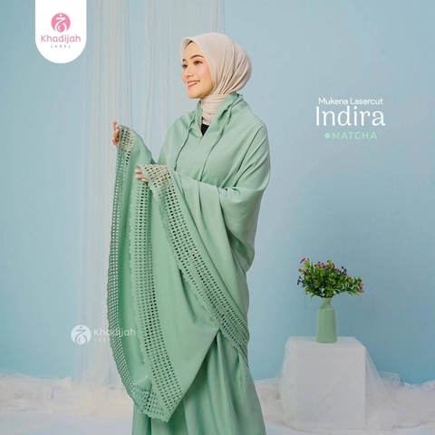 Khadijah Label SUB - Mukena Travel Indira Lasercut