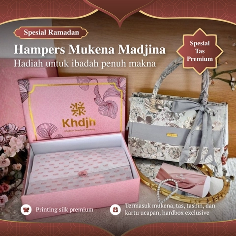 KhadijahLabel - Hampers Mukena Hampers Set Dewasa Jumbo Majdina Hampers Spesial Gift