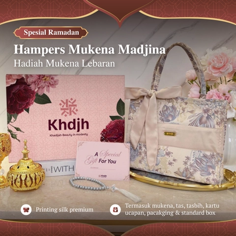 KhadijahLabel - Hampers Mukena Hampers Set Dewasa Jumbo Majdina Hampers Spesial Gift Standar Box