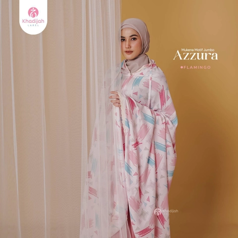EVM Stockist - KhadijahLabel - Mukena Dewasa Azzura 2 In 1