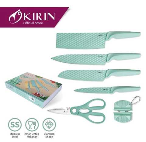 Kirin - Pisau Set 06 Hijau